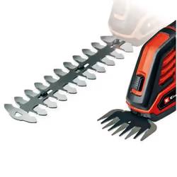 Einhell GE-CG 18/100 cordless grass shear 8 mm 18 V Lithium-Ion (Li-Ion) Black, Red - Additional view 5