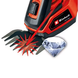 Einhell GE-CG 18/100 cordless grass shear 8 mm 18 V Lithium-Ion (Li-Ion) Black, Red - Additional view 6