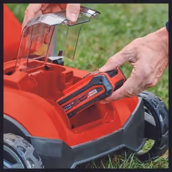 Einhell GC-SC 18/28 Li-Solo Push lawn mower Battery Black, Red - Additional view 5