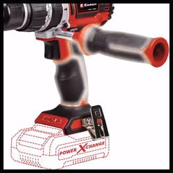 Einhell TP-CD 18/60 Li-i BL 32000 RPM Keyless 1.37 kg Black, Red - Additional view 6
