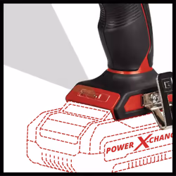 Einhell TP-CD 18/60 Li-i BL 32000 RPM Keyless 1.37 kg Black, Red - Additional view 7