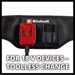 Einhell Battery Belt Accessory Power X-Change GE-PB 36/18 Li Reduce Tool Weight - Additional view 6