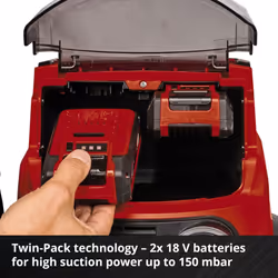 Einhell Cordless Vacuum Cleaner 30L Wet And Dry 36V TP-VC 36/30 S Auto BODY ONLY - Additional view 5