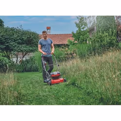 Einhell Akku-Rasenmäher GE-CM 36/48 Li M-| Solo Push lawn mower Battery Black, Red - Additional view 8