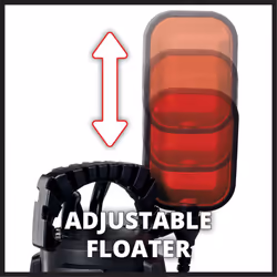 Einhell Hybrid Water Pump 700W 16000l/h GC-DP 7035 LL Electric Clean Or Dirty - Additional view 6
