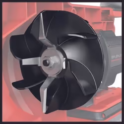 Einhell VENTURRO 18/210 cordless leaf blower 210 km/h Black, Red 3 V - Additional view 7