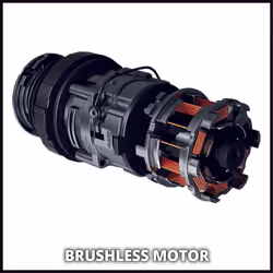 Einhell Cordless Combi Drill and Impact Driver Brushless Set Inc Battery Charger - Additional view 4