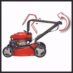 Einhell GC-PM 40/2 S Push lawn mower Petrol Black, Red - Additional view 4