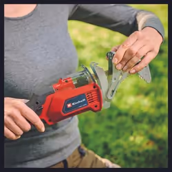 Einhell GE-GS 18/150 Li-Solo 10 cm 18 V Black, Red - Additional view 5