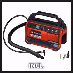 Einhell Cordless Air Compressor HYBRID 11 Bar PRESSITO 18/25 BODY ONLY