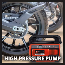 Einhell Cordless Air Compressor HYBRID 11 Bar PRESSITO 18/25 BODY ONLY