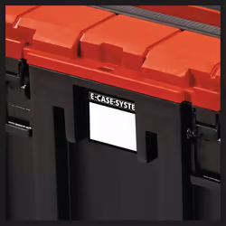 Einhell E-Case M equipment case Hard shell case Black, Red - Additional view 7