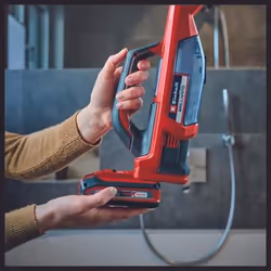 Einhell BRILLIANTO electric window cleaner 0.3 L Black, Red - Additional view 5