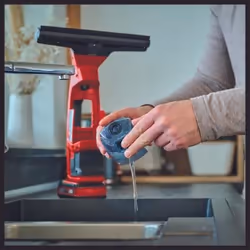 Einhell BRILLIANTO electric window cleaner 0.3 L Black, Red - Additional view 7