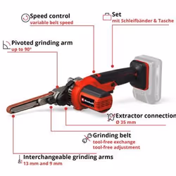 Einhell TE-BF 18 Li-solo angle grinder 1700 RPM 1.13 kg - Additional view 4