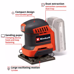 Einhell TE-OS 18/113 Li Black, Red - Additional view 8