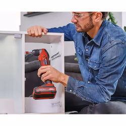 Einhell TE-AD 18 Li 1100 RPM 1.22 kg Black, Red - Additional view 4