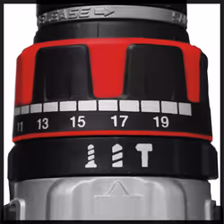 Einhell TP-CD 18/80 Li-i BL 28800 RPM Keyless 1.44 kg Black, Red - Additional view 4
