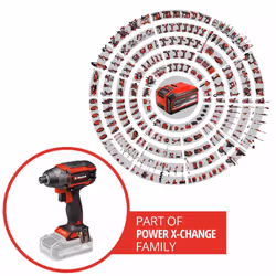 Einhell TP-CI 18/220 Li BL 2900 RPM Black, Red - Additional view 7