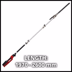 Einhell High Reach Hedge Trimmer 46cm 900W GC-HH 9046 Corded Electric