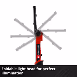 Einhell Cordless Work Light LED Lamp 18V 1000lm 5700K TE-CL 18/1000 S Li Power X-Change - Body Only - Additional view 7