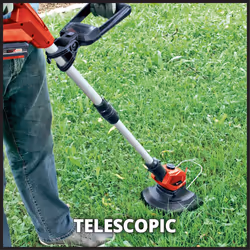 Einhell Cordless Strimmer 24cm 18V Lawn Trimmer With Battery &Blades GE-CT 18 Li - Additional view 5