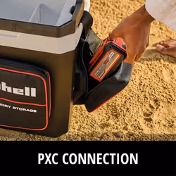 Einhell Cordless Cool Box Portable 27L Drinks Cooler 18V Powered PXC TE-COL 18/27 Hybrid 230V 12V 18V - Body Only - Additional view 11