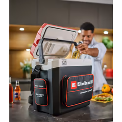 Einhell Cordless Cool Box Portable 27L Drinks Cooler 18V Powered PXC TE-COL 18/27 Hybrid 230V 12V 18V - Body Only