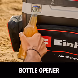 Einhell Cordless Cool Box Portable 27L Drinks Cooler 18V Powered PXC TE-COL 18/27 Hybrid 230V 12V 18V - Body Only - Additional view 9