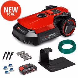 Einhell Cordless Robot Lawnmower 18V FREELEXO 500 Robotic Lawnmower Automatic Power X-Change