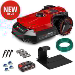 Einhell Cordless Robot Lawnmower 18V FREELEXO 500 Robotic Lawnmower Automatic Power X-Change