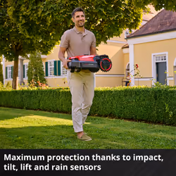 Einhell Freelexo 500 Robotic lawn mower Battery Black, Red, Silver - Additional view 10