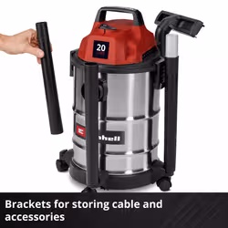 Einhell TC-VC 2045 S 20 L Drum vacuum Dry&wet 900 W Dust bag - Additional view 8