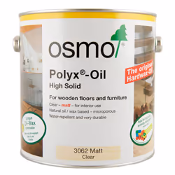 Osmo 3062C Polyx Hard wax Oil - Clear Matt 750ml