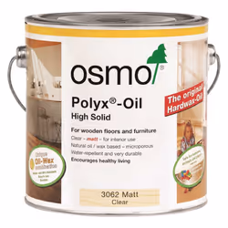 Osmo 3062C Polyx Hard wax Oil - Clear Matt  750ml