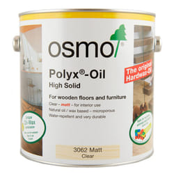 Osmo 3062 Polyx Hard wax Oil - Clear Matt  2.5L