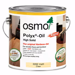 Osmo  3232 Polyx Hardwax Oil Rapid - Satin 750ml