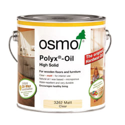 Osmo  3262 Polyx Hard Wax Oil Rapid- Matt  2.5L Tin