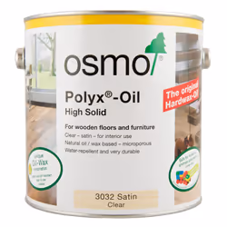 Osmo 3032 Polyx Hard wax Oil - Clear Satin  750ml