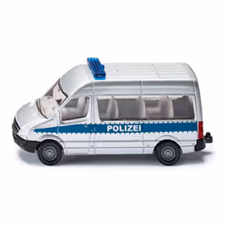Siku Police Van, Car, 3 yr(s), Metal, Plastic, Black, Blue, Silver