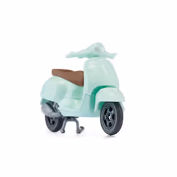 Siku Vespa 125 GTS, Scooter model, Vespa 125 GTS, Any gender, Metal, Plastic, Blue, 56 mm