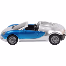Siku Bugatti Veyron Grand Sport, Car, 3 yr(s), Metal, Plastic, Blue, Silver