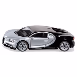 Siku Bugatti Chiron, Car, Bugatti Chiron, 3 yr(s), Metal, Plastic, Black, Metallic