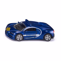 Siku Bugatti Chiron Gendamerie, Car, 3 yr(s), Metal, Plastic, Blue, White