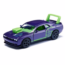 Siku Dodge Challenger Hellcat Custom, Sports car model, Preassembled, Dodge Challenger Hellcat Custom, Any gender, Metal, Pla ...
