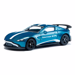Siku Aston Martin Vantage GT4 Sports car model Preassembled