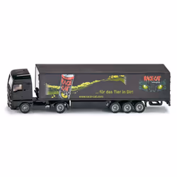 Siku Articulated truck with trailer, Truck/Trailer model, 3 yr(s), Metal, Plastic, Black