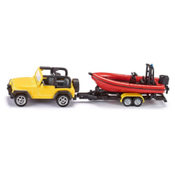 Siku Jeep with boat