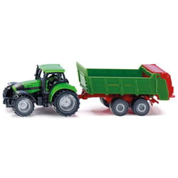 Siku Tractor with universal manure spreader