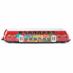 Siku 1791, Preassembled, 1:87, Metal, Plastic, 3 yr(s), Red, Yellow, Model railway/train